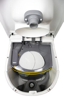 Separett Tiny toilet met urineslang