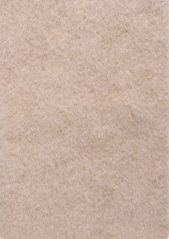 Beige Stretchtapijt Vilt  zelfklevend 5 x1,3m